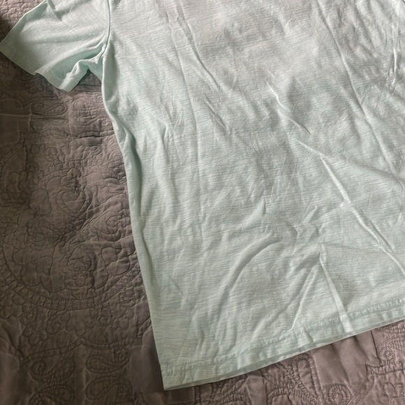 Pale Blue Sparkly Mickey Mouse Disney Shirt - Picture 9 of 10